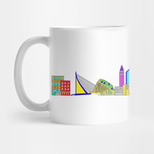 Valencia skyline Mug